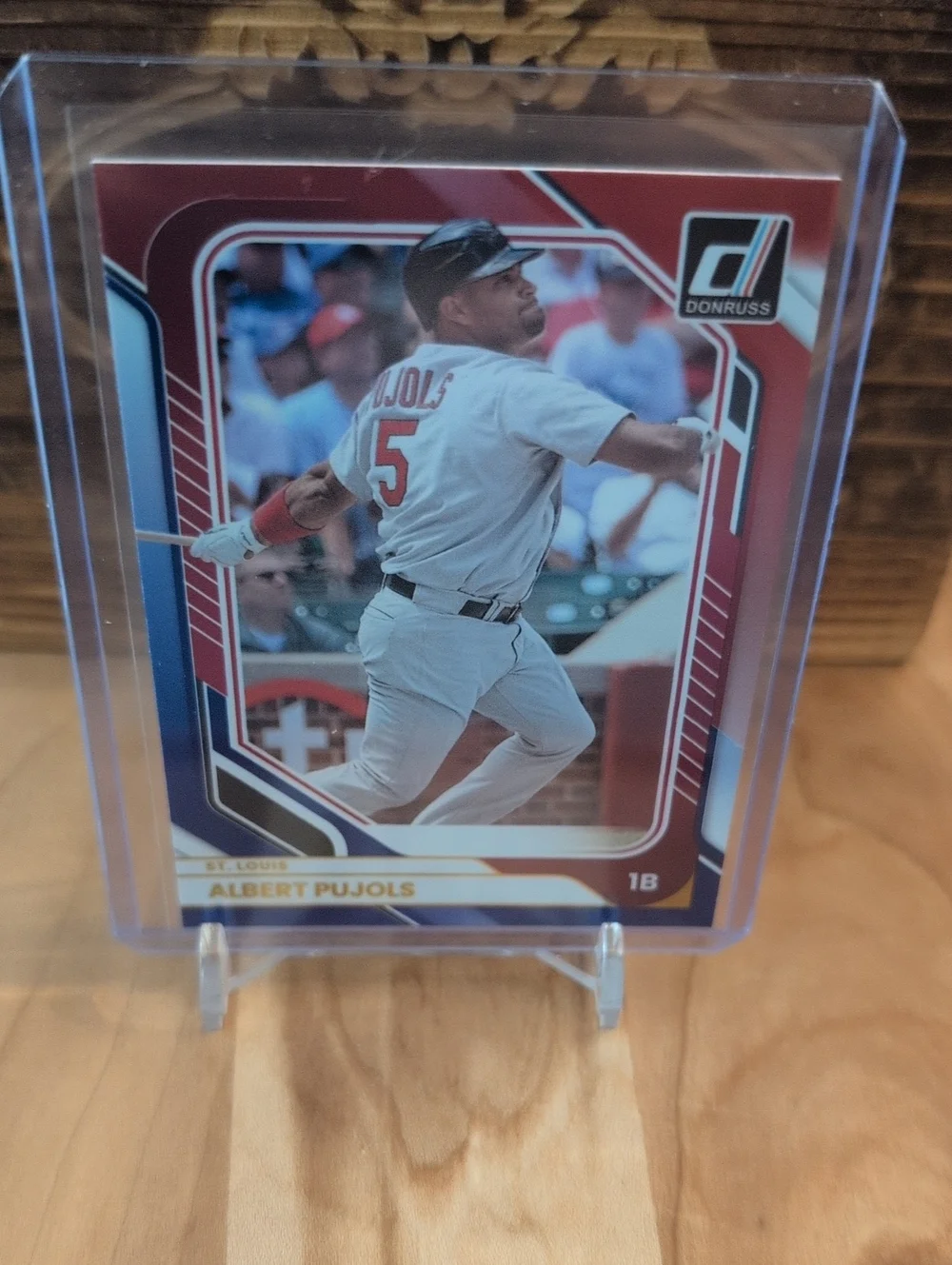 2026 Donruss Albert Pujols Red White Blue Cardinals HOF